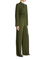 Parris Jersey Keyhole Jumpsuit