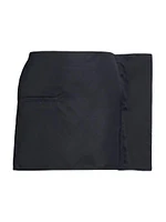 Draped Side Miniskirt