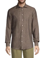 Canary Button-Front Shirt