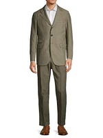 Catch2 Pinstriped Linen & Cotton-Blend Blazer