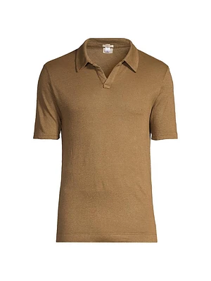 Linen Polo Shirt