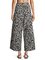 Brooke Cotton-Blend Drawstring Pants