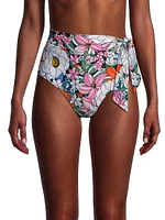 Mid-Rise Double-Tie Bikini Bottom