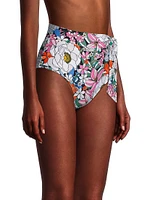 Mid-Rise Double-Tie Bikini Bottom