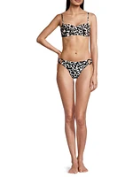 Leopard-Print Bikini Bottom