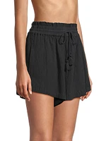 Vicki Cotton Drawstring Shorts