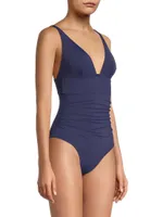 Niki V-Neck Swimsuit