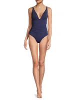 Niki V-Neck Swimsuit