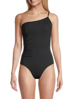 Kara One-Shoulder One-Piece Swimsuit