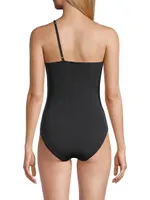 Kara One-Shoulder One-Piece Swimsuit