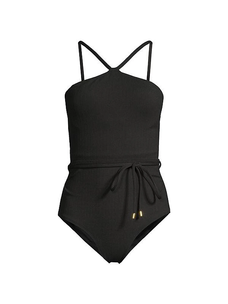 Daphne High Neck One-Piece Swimsuit