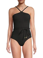 Daphne High Neck One-Piece Swimsuit