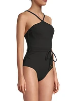 Daphne High Neck One-Piece Swimsuit