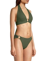 Erin Ring Halter Bikini Top