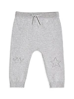 Baby Girl's Pointelle Star Knit Set