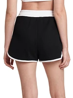 Logo Cotton-Blend Drawstring Shorts