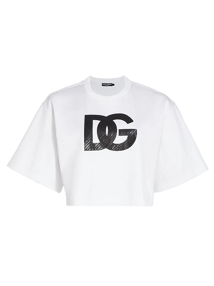 Crop Logo T-Shirt