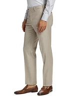 Wool Crease-Front Trousers