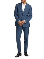 Wool & Mohair-Blend Single-Breasted Suit