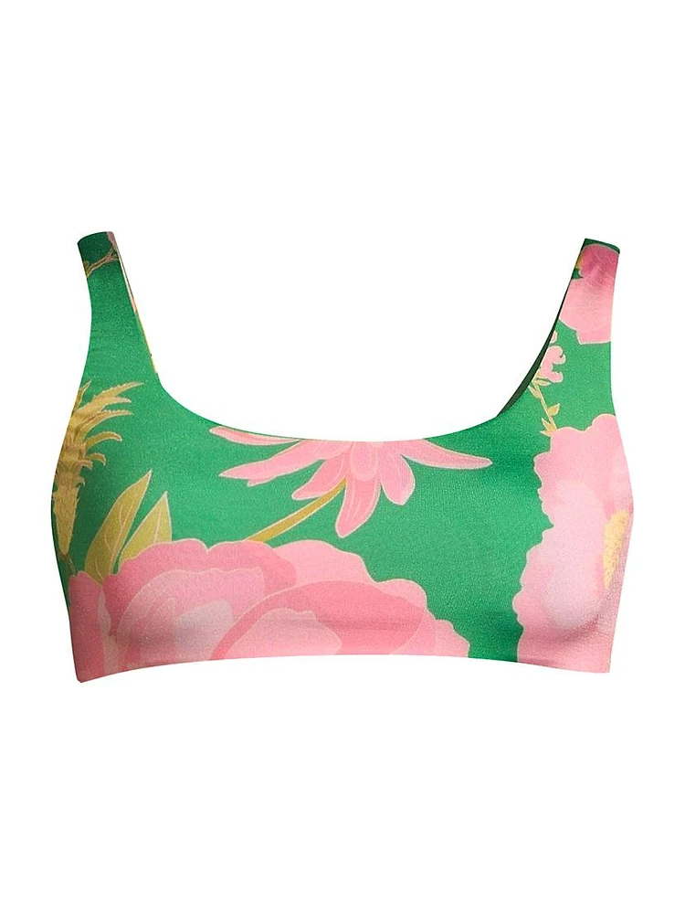 Winter Garden Bikini Top