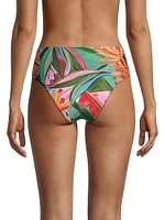 Banana Foliage Hot Pants