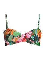 Banana Foliage Underwire Bikini Top