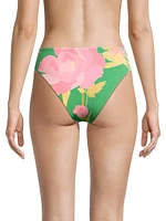 Winter Garden High-Waist Hot Pants