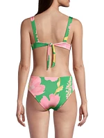 Winter Garden Cut-Out One-Piece Swimsuit