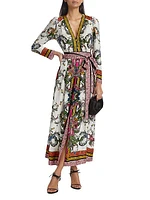 Marchesa Rosa Ivy Floral Maxi Dress