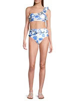 Nightflower Hight-Waist Bikini Bottom