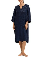 Valene Floral Jacquard Caftan