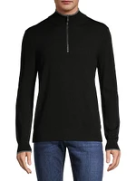 Merino Quarter-Zip Sweater