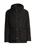 Blocked Parka Jacket