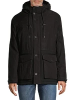 Blocked Parka Jacket