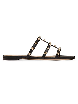 Rockstud Flat Slide Sandals