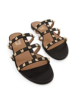 Rockstud Flat Slide Sandals