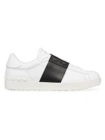 Calfskin Open Sneakers