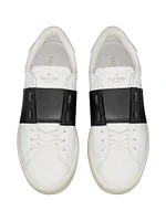 Calfskin Open Sneakers