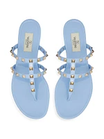 Rockstud Flat Rubber Sandals