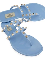 Rockstud Flat Rubber Sandals