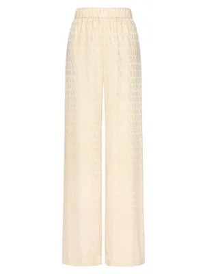 Toile Iconographe Silk Jacquard Pants