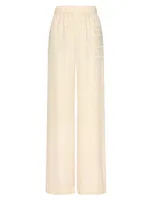 Toile Iconographe Silk Jacquard Pants