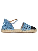 Sunburst Woven Espadrilles