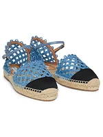 Sunburst Woven Espadrilles