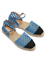 Sunburst Woven Espadrilles