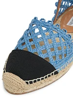 Sunburst Woven Espadrilles