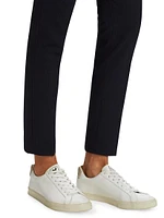 Stretch Wool-Blend Skinny-Leg Pants