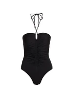 Gabriela Ruched One-Piece Swimsuit