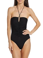 Gabriela Ruched One-Piece Swimsuit