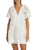 Camila Embroidered Minidress